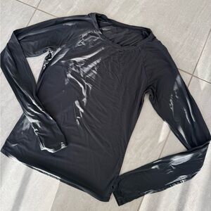 Long Sleeve Gray ALO Top